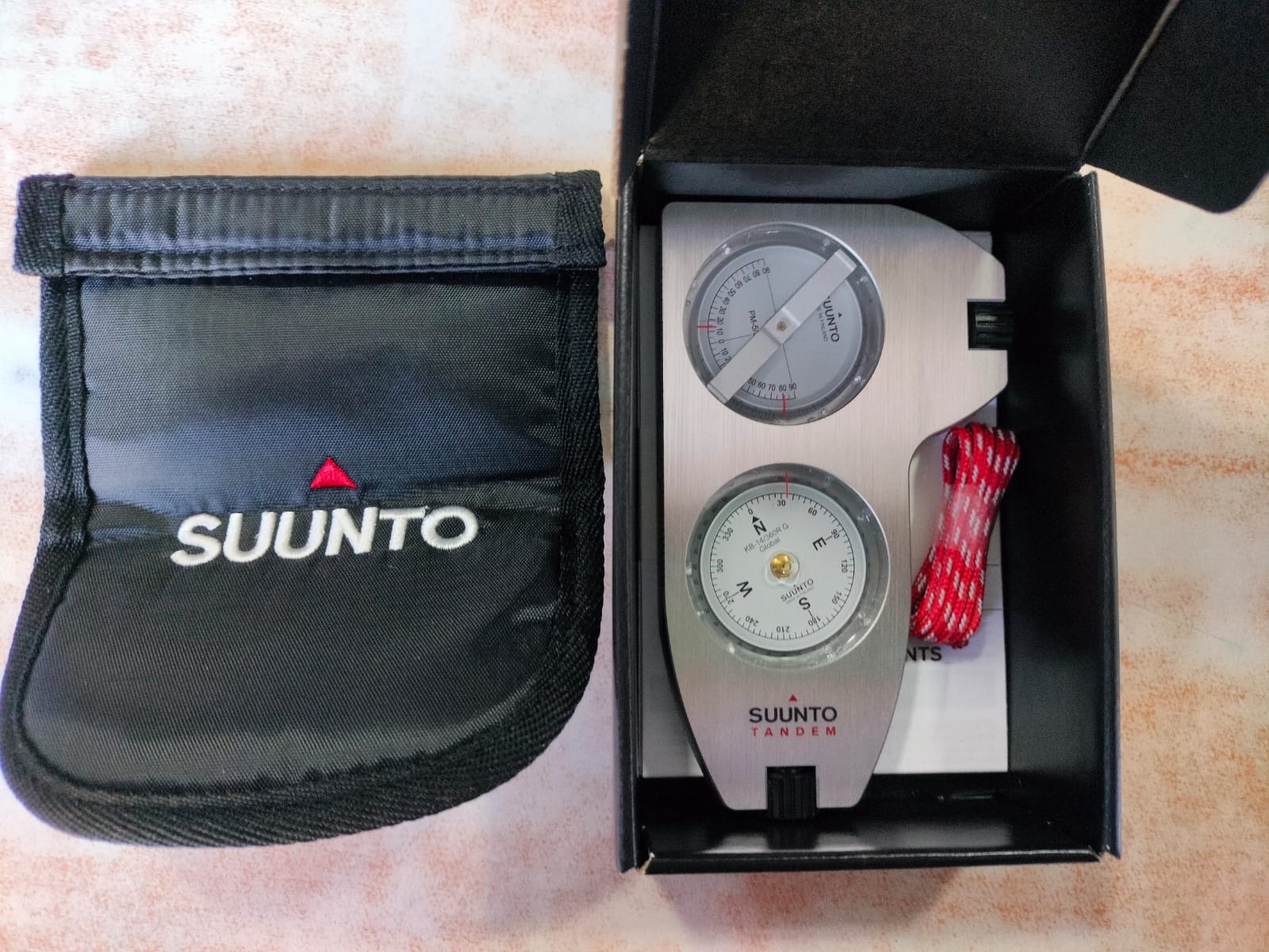 Suunto Clinometer With Compass Tandem/360PC/360R G  High Precision Inclinometer